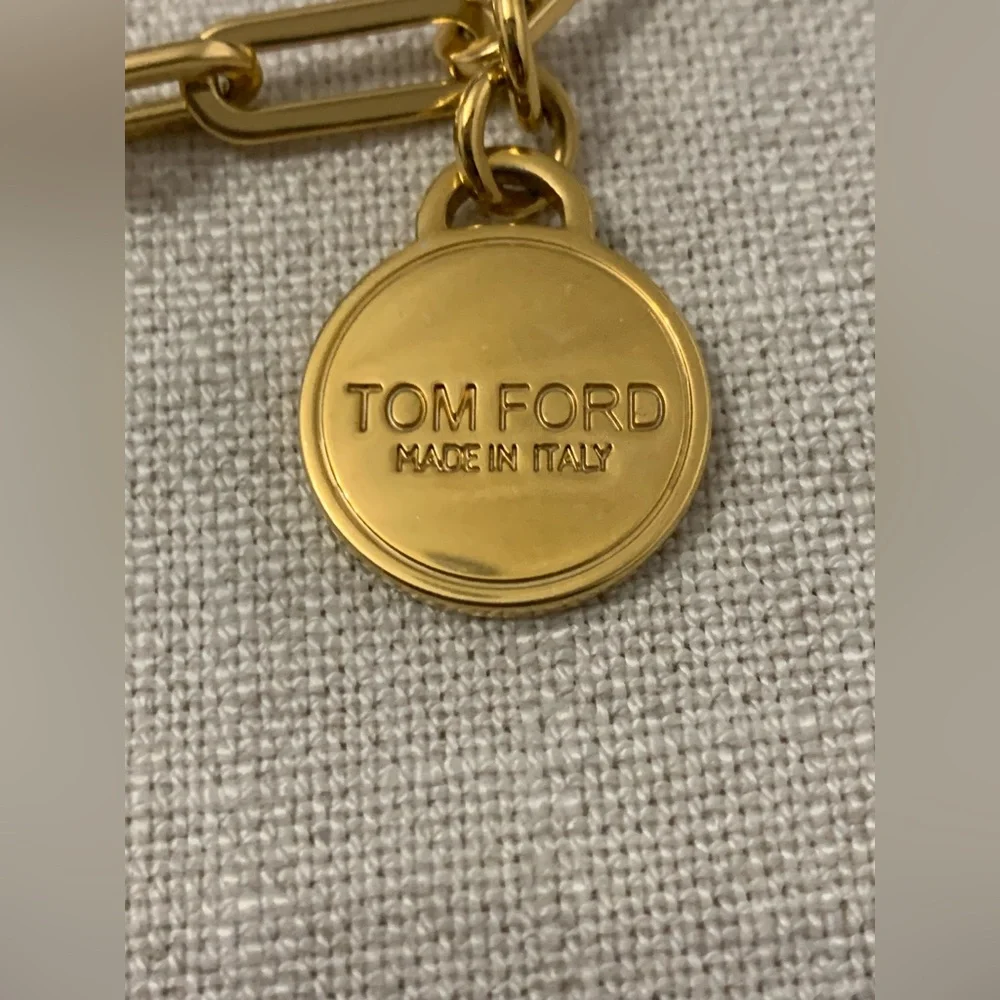 New TOM FORD Brass Body Chain